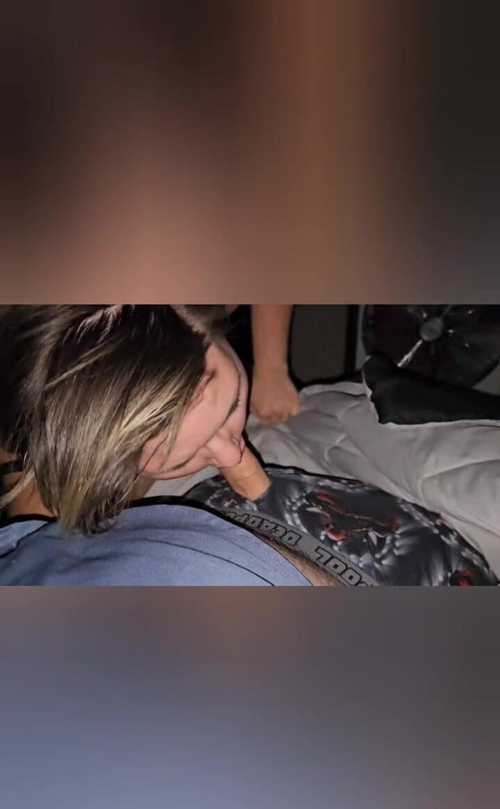 Funhousewife69: Stepfather's Day Last Blowjob for Stepdaddy Got My Last Load...