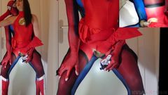 Nylon Xtreme: Sonya Durganova berkelip nilon merah