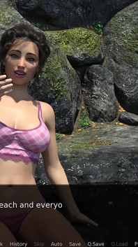 Castaway hikayesi: sıcak su ve bikinili iki seksi kız - bölüm 21