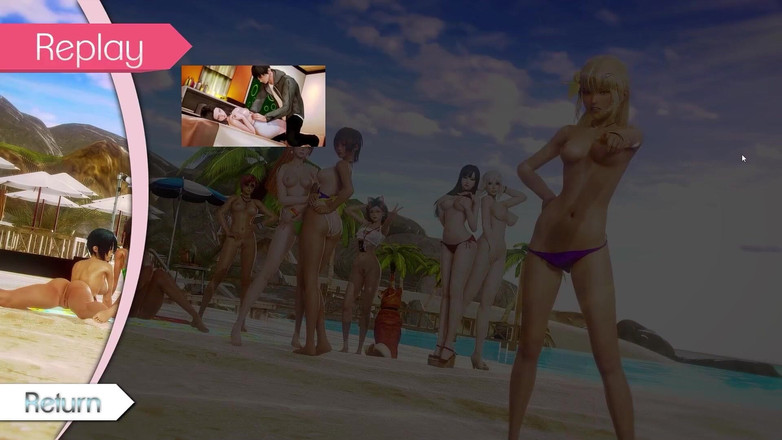 LewdArcade: Waifu Academy - Chatherine &amp; Yuna Porn Collection [18+] Nakna scener