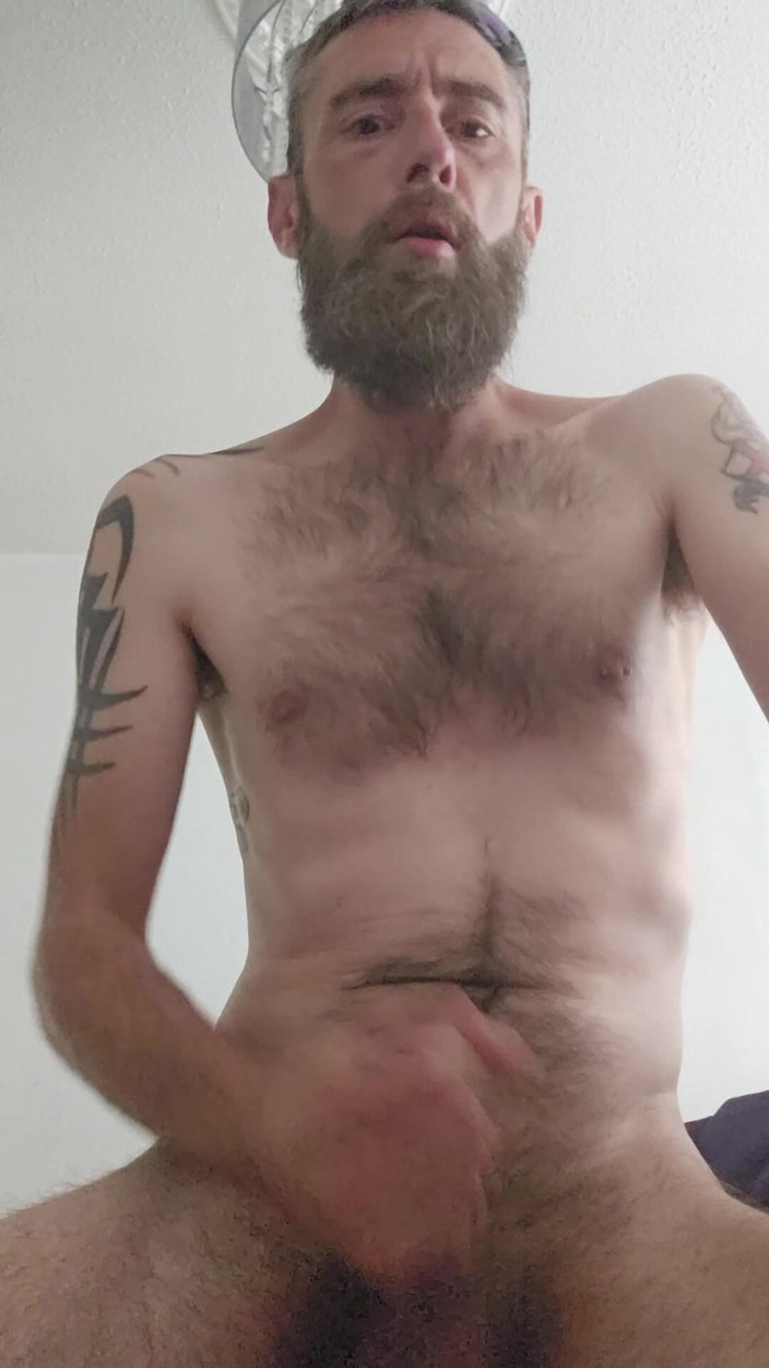 Smoking stoker: Masturbacja mojego dużego kutasa