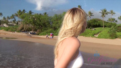 ATK Girlfriends: Vacanze virtuali in hawaii con la costa di peyton parte 6