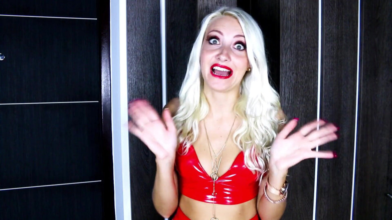 Helena Moeller: Ponížení malého ptáka od latexové bohyně, findom