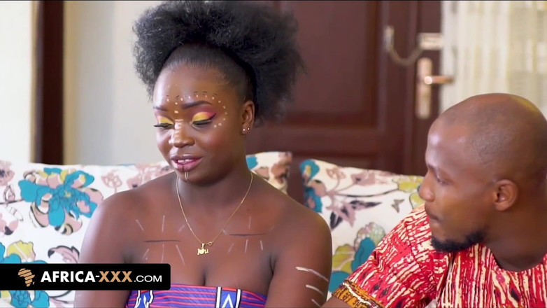 Africa-XXX: Тройничок с новой женой в Африке
