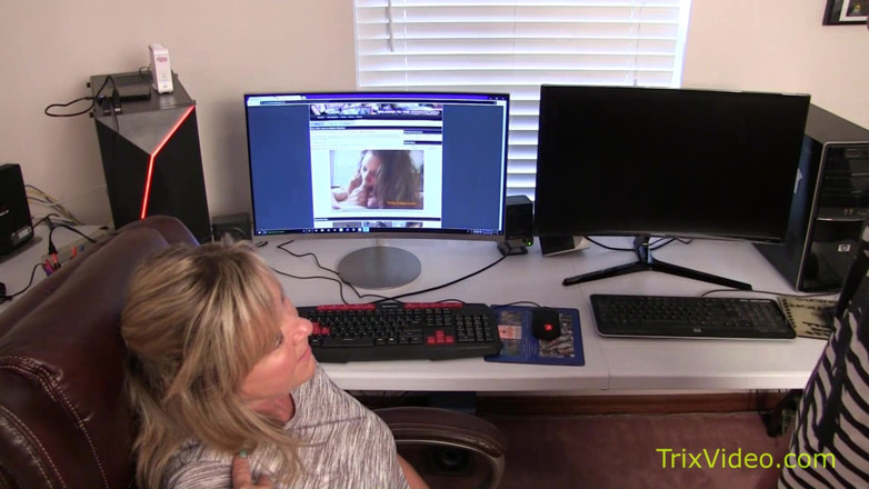 Ms Paris and Friends: Mommy/step-son Caught at the Office