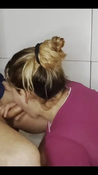 Naomi Simon: My Step Sister-in-law Sucks My Dick Secretly in the Bathroom