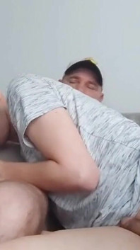 Young Boy with Stepdaddy. Kissing Blowjob Gay Video