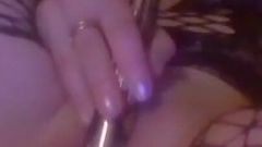 Wife Enjoying Huge Dildo and Ass Licking