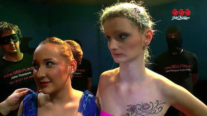 Gang Bang Germany: Devota puta gangbanged duro em orgia selvagem