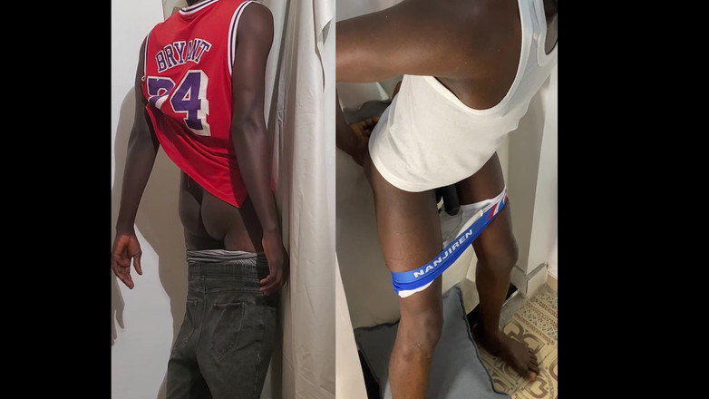 Gloryhole Africa: ग्लोरीहोल जोरदार रॉक लंड के साथ हमजा के स्ट्रेट हौसा बॉय द्वारा चूसना और चुदाई करना