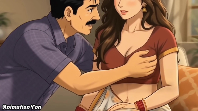 AnimationTon: Jeetu Lost Control - Bhavna Ji’s Lonely Night Turned Dirty