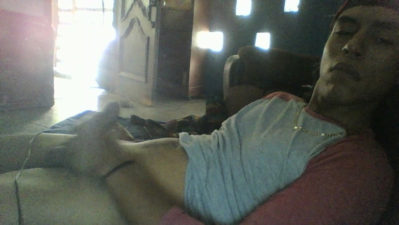 AlexAlejandro13: Relaxing in Bed While Waiting for My Time to Work