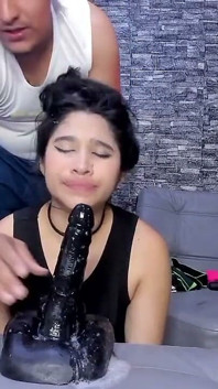 Siktir Valezka Yüzü Dildo Ile
