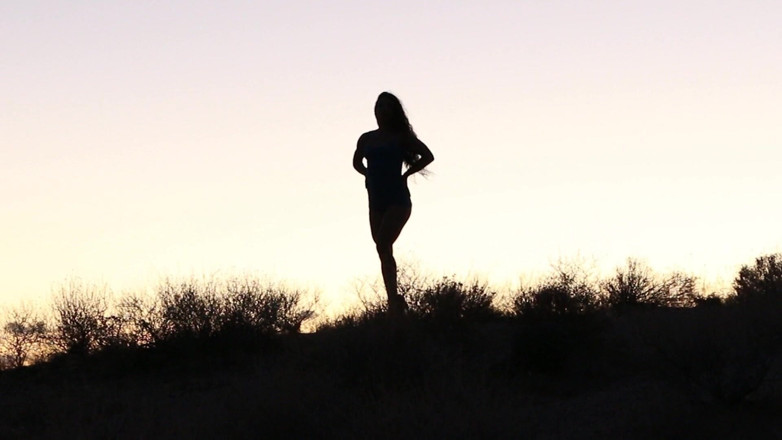 Pervy Studio: Sunset body posing