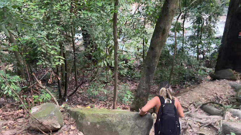 Yoha film exclusive: Stepsister Rides My Cock in a River in the Colombian...