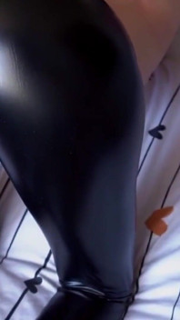 Leather Leggings Doggystyle Fuck