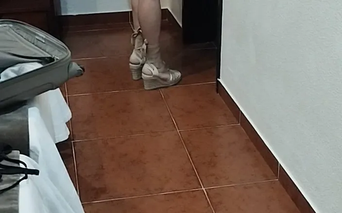 Morbosete000: In a Thong with My Wife's Heels