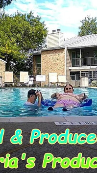 BBW Nurse Vicki Play Time in the Pool with Handsome Harry
