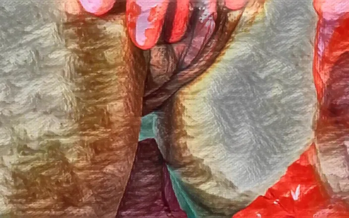 Anna Shpilman: XXX Cartoon. My Housekeeper Helps Me with My Handjob. Cumming...
