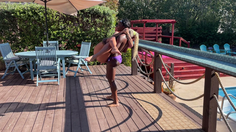 CJ Films: Topless Lift and Carry Featuring Paris Love and Andi Vicious