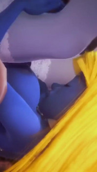 Gargamel smurfing smurfette: parodia smerfów
