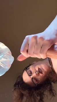 Under My Fleshlight - Catch the Creampie