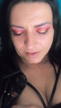 Dirty-talking While Masturbating and Licking a Sex-toy Pussy 263