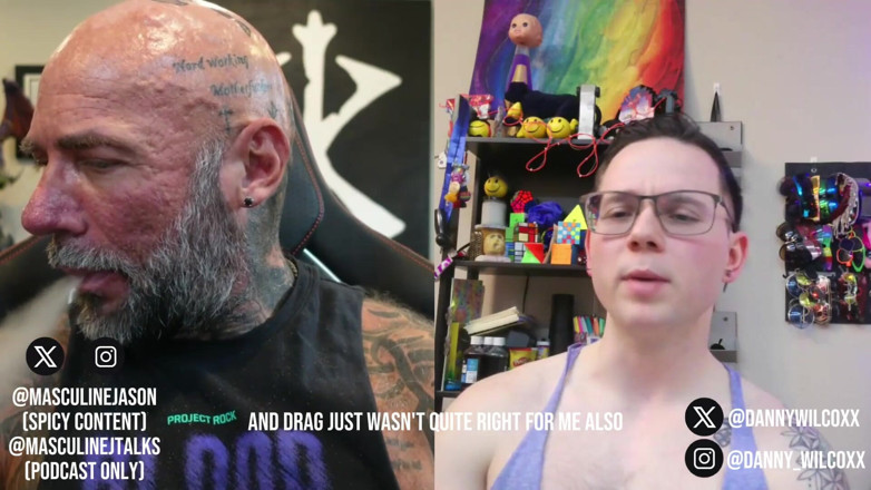 Raw and Uncensored with Masculine Jason: Porn star confessions - Danny Wilcoxx (bölüm 206)