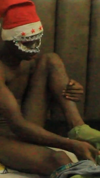 Nigerian Youth Corp Member Fuck Sexy Black Roommate at Night