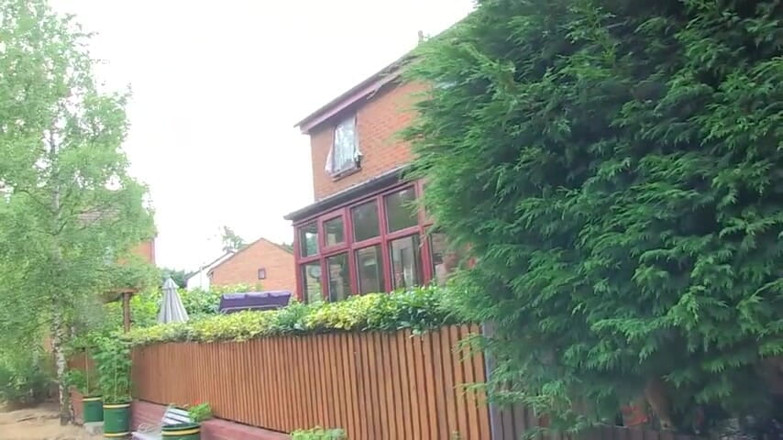 German amateur - 100% German hardcore videos: Busty brunette pissing outdoors for the camera