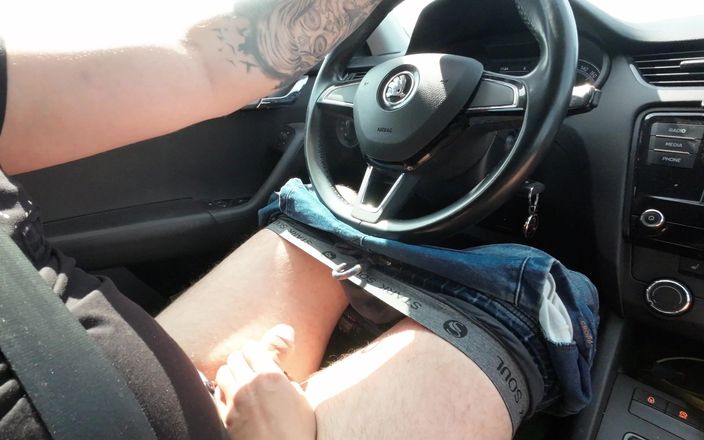 Emma_Alex: Bröst på Shes New Car och avrunkning