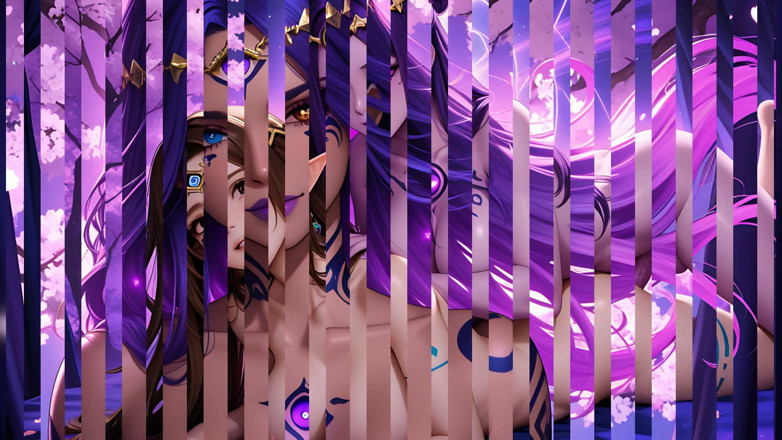 TransMuse: Enchanted Garden Ribcage Nibbling - Futa &amp; Handsome Man