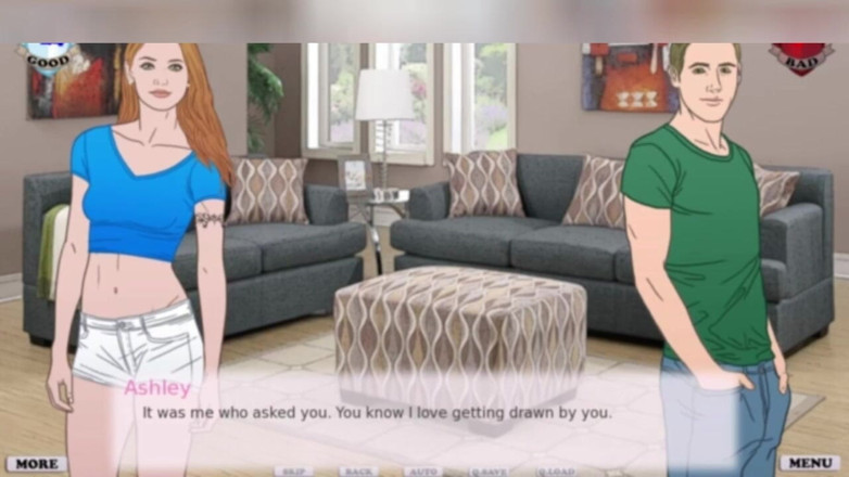 3DXXXTEEN2 Cartoon: Přítelkyně je lepší než přítel. 3D porno kreslený sex