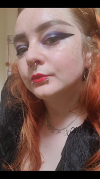 Serving You Morticia Addams Vibes