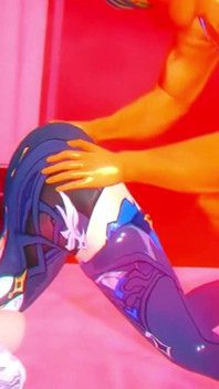 Impak Genshin - sesi kongkek sengit Eula - creampies tegar & pancutan basah - hentai 3d Animation.mp4