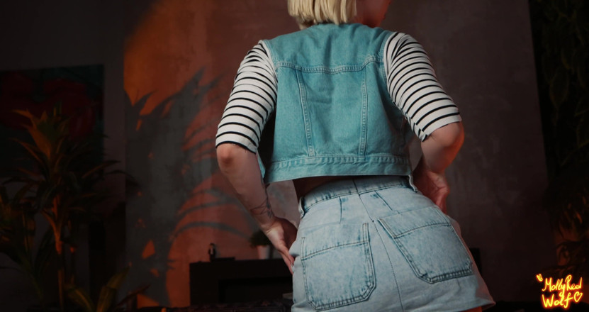 MollyRedWolf: Našla jeho dračí koule. Hot for Android 18 - Mollyredwolf