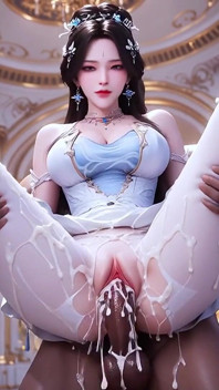 Animación lujuriosa: la experiencia de la diosa - animación 3D hentai