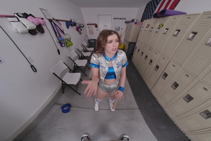 Porn Corn VR: Leana Lovings with Coach
