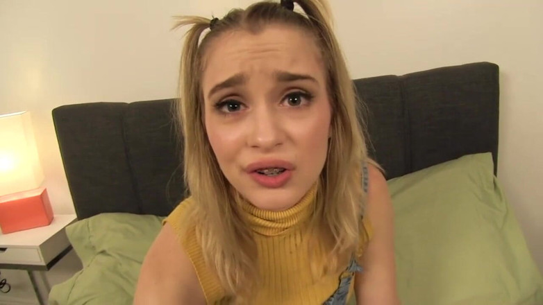 Eros POV - Liberated Eye: Sexy teen Anastasia Knight blows her stepdaddy's cock