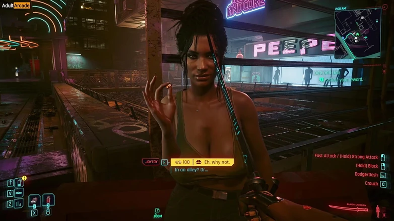 LewdArcade: Panam ve Všech sexuálních scénách cyberpunk 2077 Panam sexuální scény [18+] + Joy...