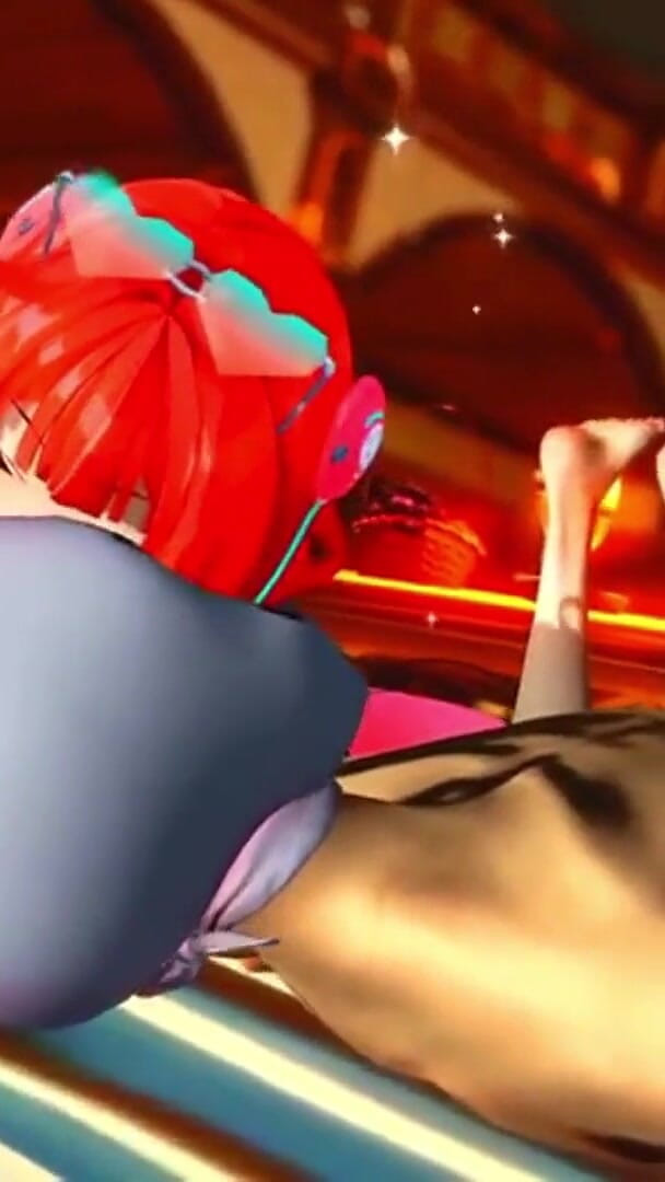 NSFWOtaku: Zenless zone zero - ffm yuzuha і alice обмінюються членом і по черзі катаються - 3d хентай анімації