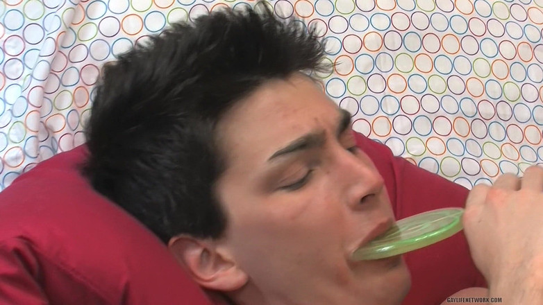 Lollipop Twinks: Süßer twink aller zeiten, hintern für einen heißen schwanz