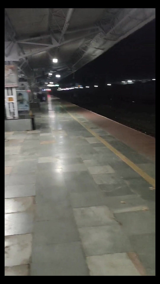 Railway Station Cumshot (Tani)