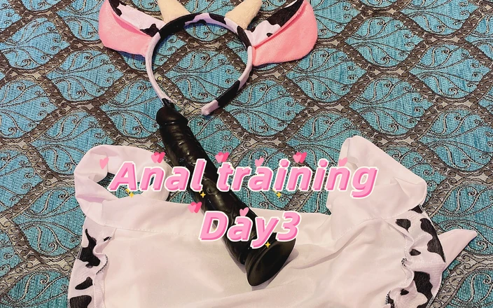 Kisicaxx: 애널 훈련 3일