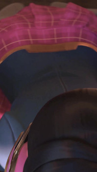 Overwatch D.va Bad Girl Academy - Ruins Test, Takes Mentor’s Cock Deep in Ass