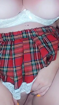 Naughty Busty girl Orgasm