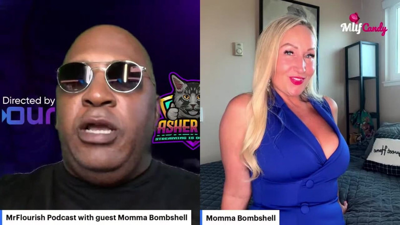 Mr Flourish Live: Mrflourish Podcast an Evening Affair with Guest Momma Bombshell