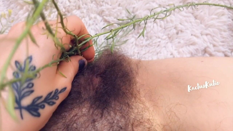 kactus kutie: Close up Hairy Masturbation Compilation