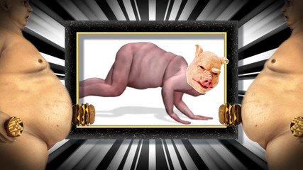 Baal Eldritch: Oink: osud obžerského prasete - Asmr, Tlustý, krmící maso, hmotnost