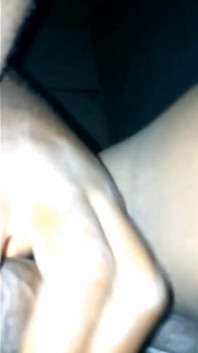 Fingering Grandma Ranto Secretly in the Garage